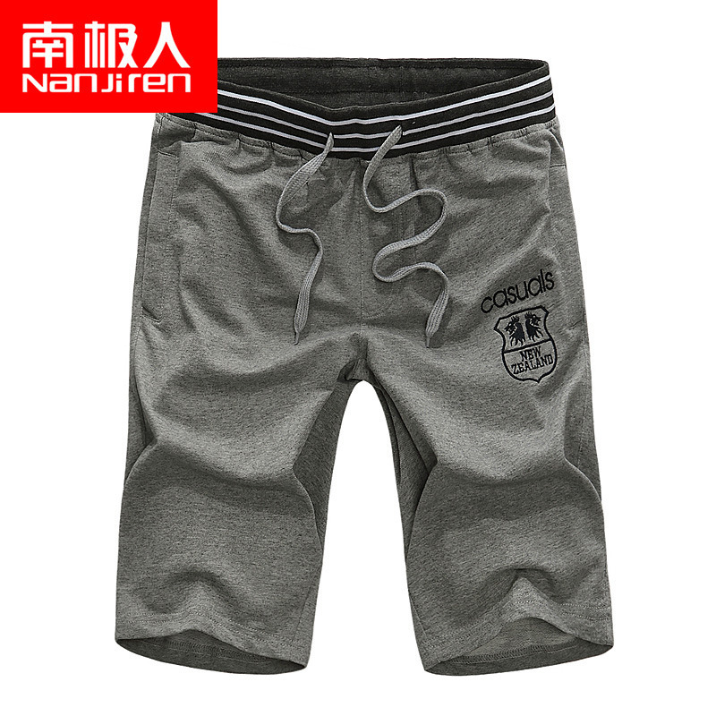 南極人沙灘短褲男2016夏季新款時尚休閒寬松直筒青年七分男裝短褲工廠,批發,進口,代購