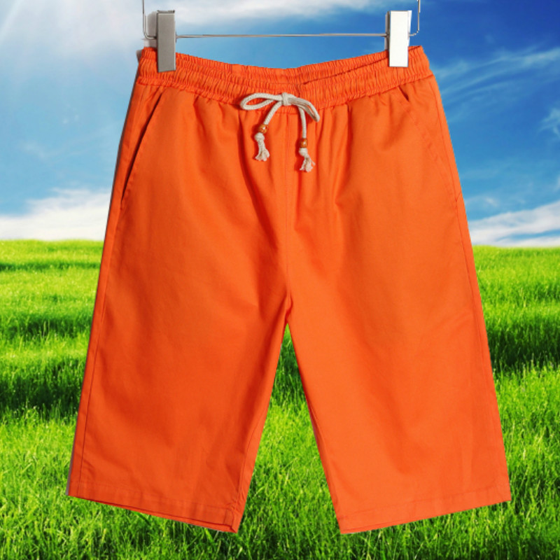 廠傢直銷夏季新款男式沙灘褲 純色男式五分褲直筒褲男一件代發批發・進口・工廠・代買・代購