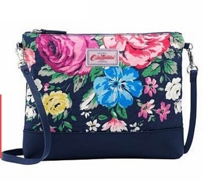 工廠直銷Cath kidston新款女包帆佈包袋碎花包小號帆佈皮革斜挎包批發・進口・工廠・代買・代購