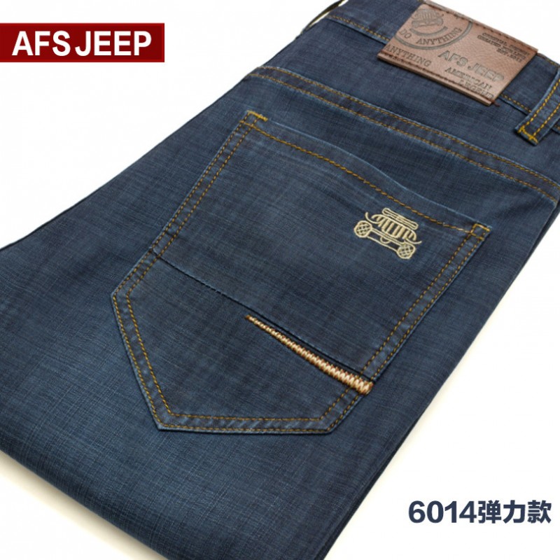 AFS JEEP戰地吉普天絲舒適光滑牛仔褲男春夏薄款正品高檔牛仔男裝工廠,批發,進口,代購
