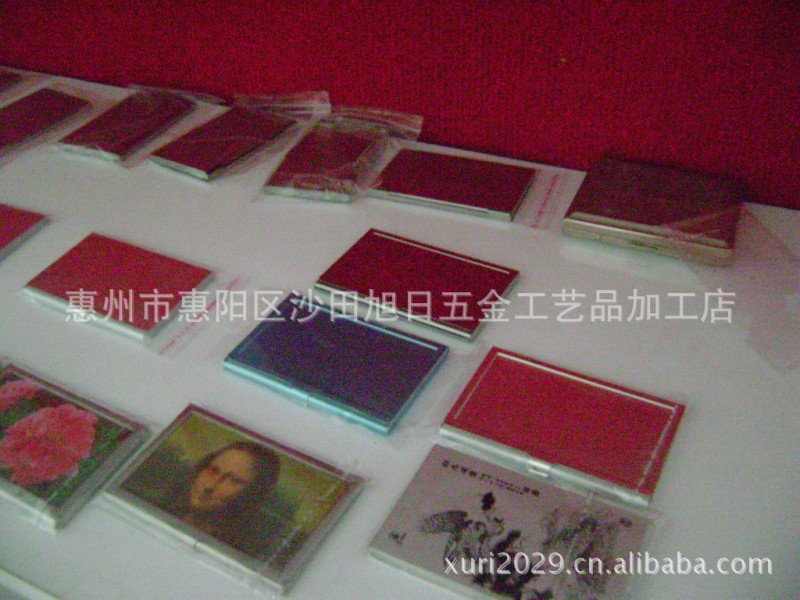 供應新款典雅精致名片夾，電子禮品，廣告禮品，鋁名片盒工廠,批發,進口,代購