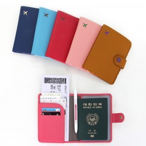 外貿韓版潮流時尚男生 女士防消磁短款護照夾 護照套 一件代發批發・進口・工廠・代買・代購