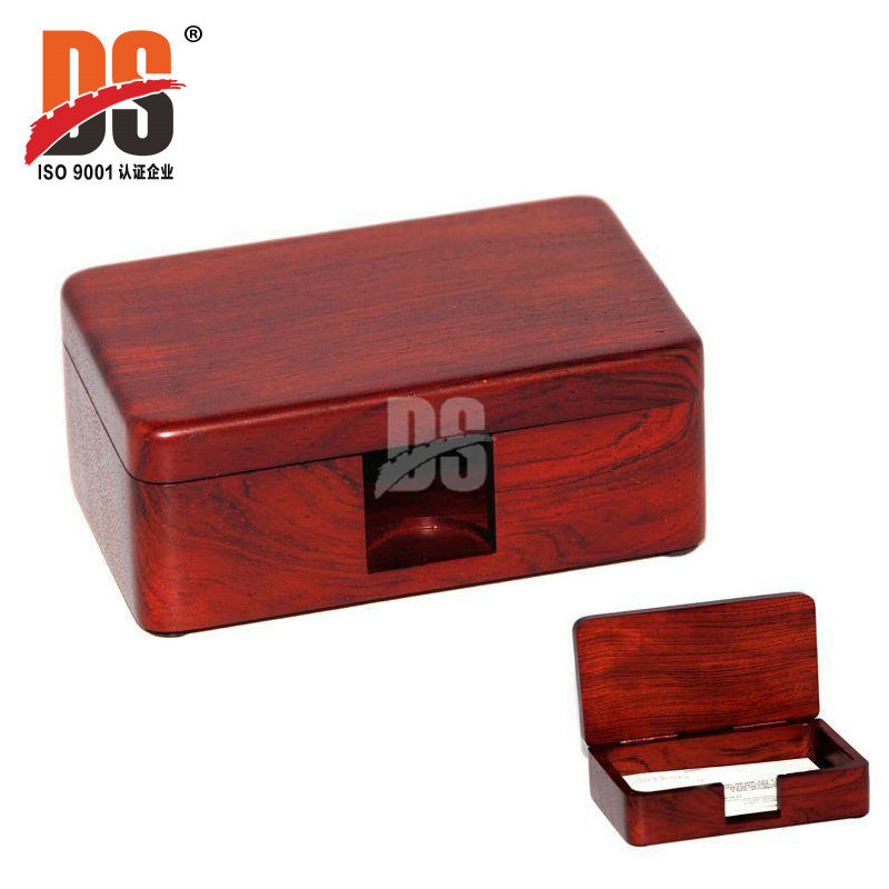 小額批發 高檔木質名片盒 寬身木製高檔明片盒訂製批發・進口・工廠・代買・代購