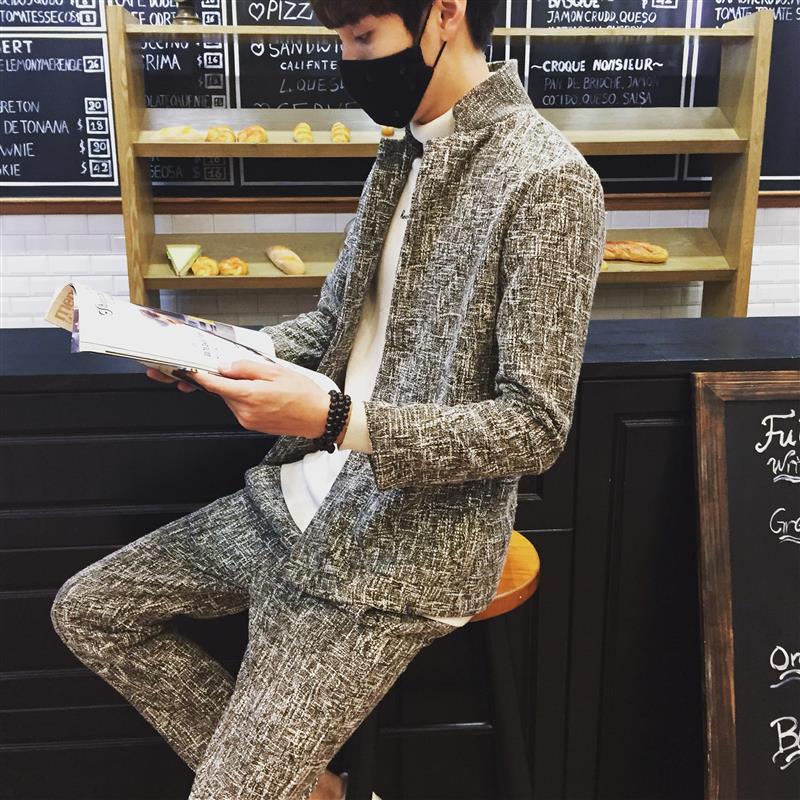 2016新款男士西服套裝韓版休閒西裝套裝男潮潮休閒套裝男工廠,批發,進口,代購