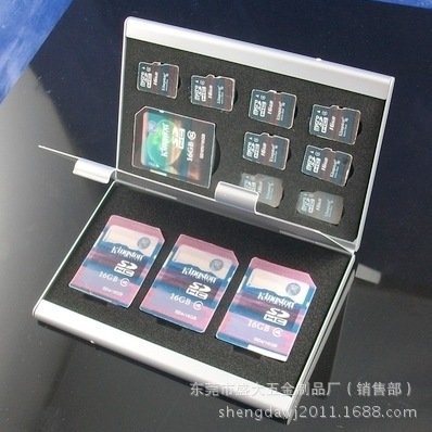盛大 高品質 優質SD卡盒 【4sd+8tf】卡收納盒 數位相機內存卡包批發・進口・工廠・代買・代購