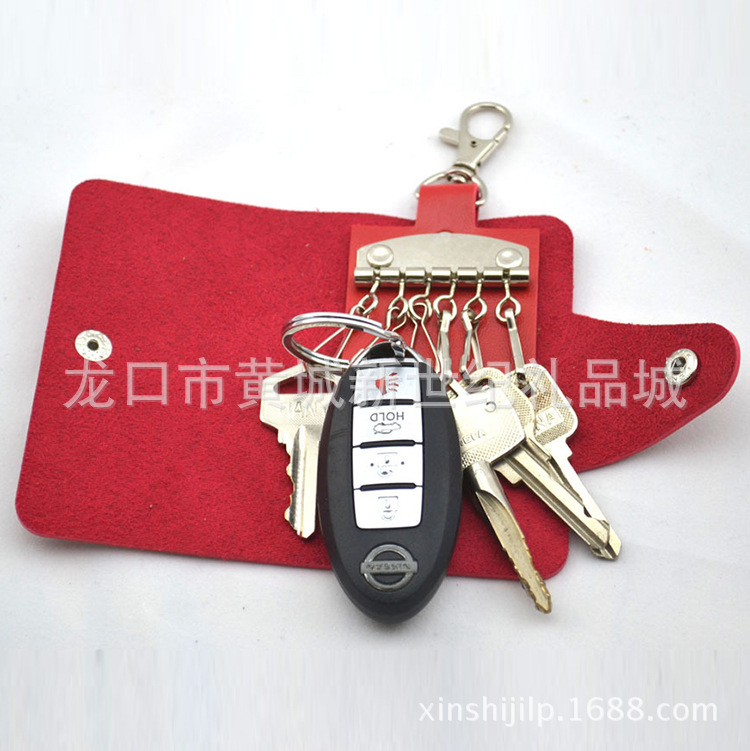 廠傢熱款直銷 PU皮鑰匙包 鑰匙包 促銷禮品 優質鑰匙扣 logo定製批發・進口・工廠・代買・代購