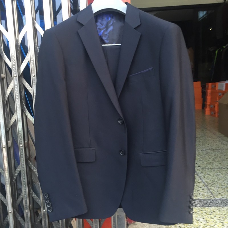 海瀾之傢剪標男士西服套裝 套西藏青色074批發・進口・工廠・代買・代購