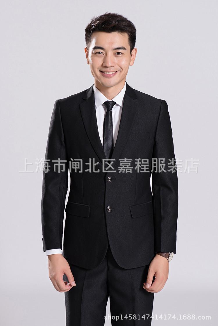 嘉程8823西服套裝男士套裝正裝修身伴郎西裝新郎結婚禮服職業春工廠,批發,進口,代購