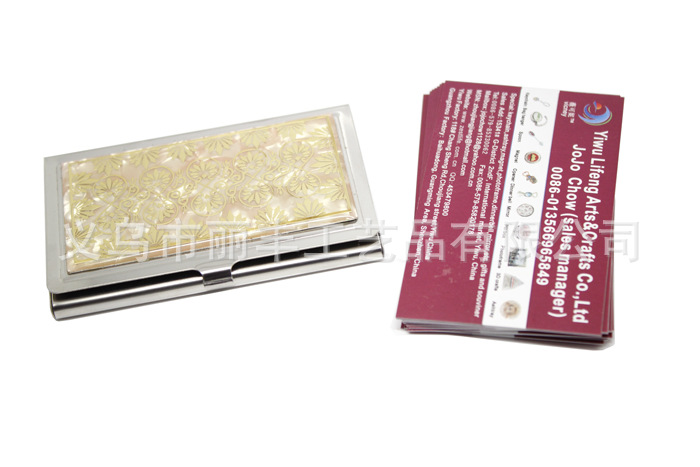 歐美日韓熱銷 電鍍不銹鐵CD紋名片盒 金屬名片夾 名片盒 名片夾批發・進口・工廠・代買・代購