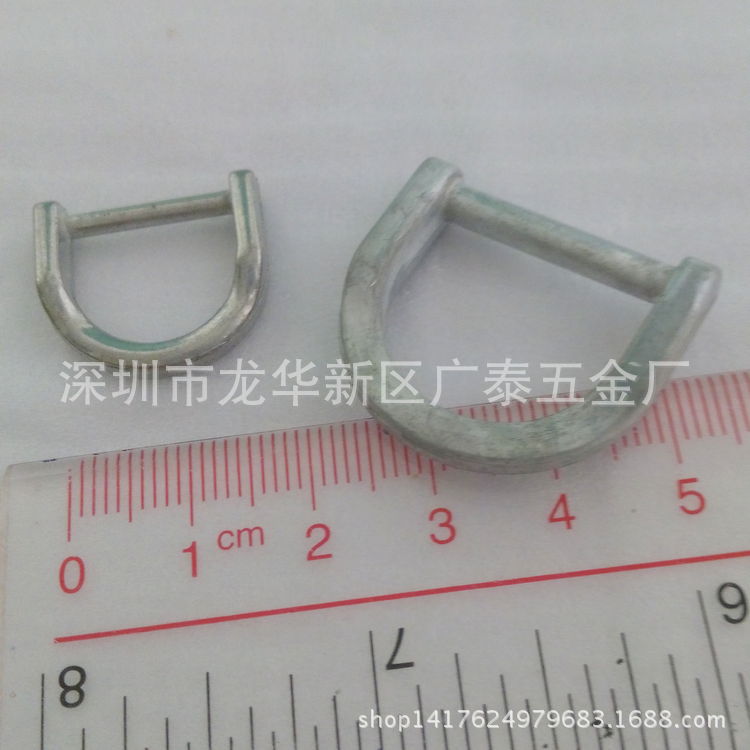 品牌女包裝飾扣，金屬製品，箱包扣件，6分D扣，皮包皮具五定製工廠,批發,進口,代購