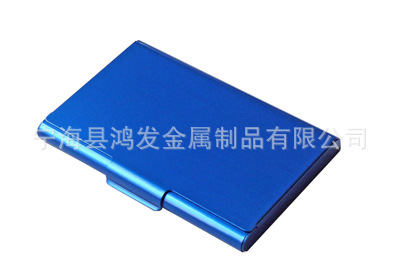 新款精致商務名片盒 翻蓋鋁製金屬名片盒 先進的技術優質的產品批發・進口・工廠・代買・代購