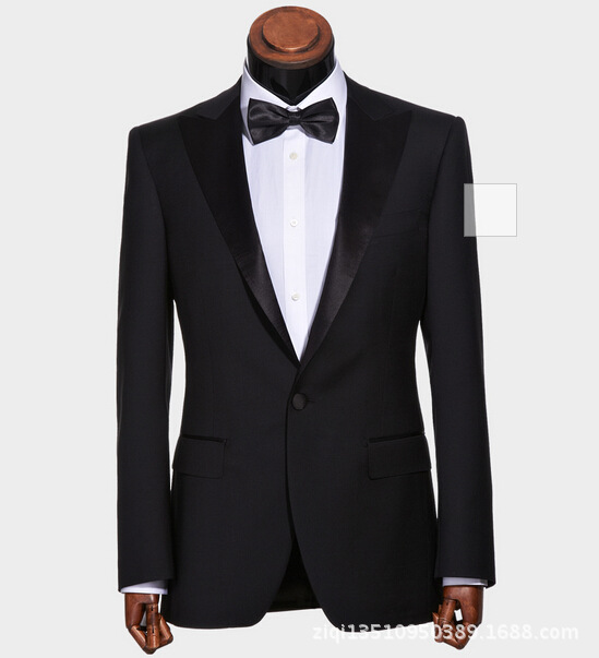 子奇 XZ43 黑色禮服100%羊毛 深圳男士西裝西服套裝高級定製批發・進口・工廠・代買・代購