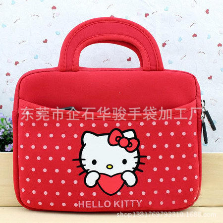 (廠傢定製)新款Hellokitty卡通電腦包 時尚手提公文包式電腦包批發・進口・工廠・代買・代購