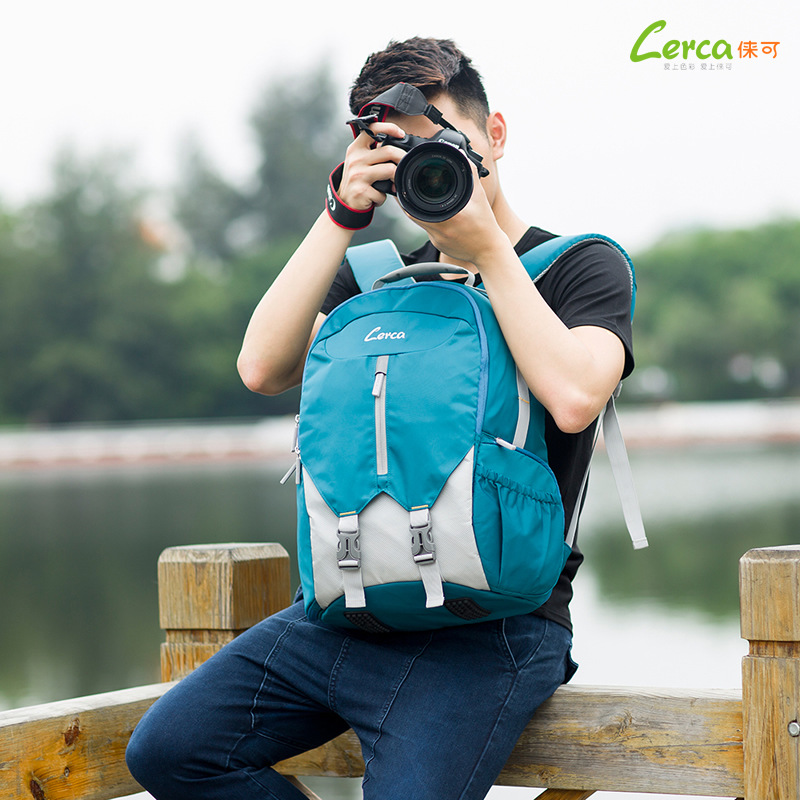 LERCA俫可廠傢品牌攝影包 單反相機背包 戶外防水雙肩數位相機包批發・進口・工廠・代買・代購