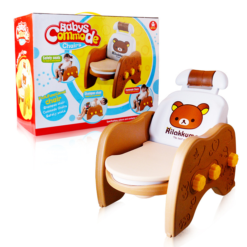 兒童坐便器洗頭椅靠背椅子三合一多功能男女寶寶座便器嬰兒坐便椅批發・進口・工廠・代買・代購