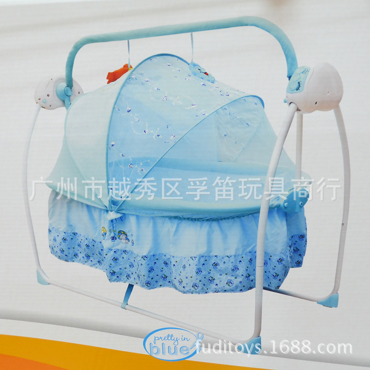 2014新款PRIMI 嬰兒搖籃電動嬰兒床搖床帶音樂寶寶床PC808B批發・進口・工廠・代買・代購