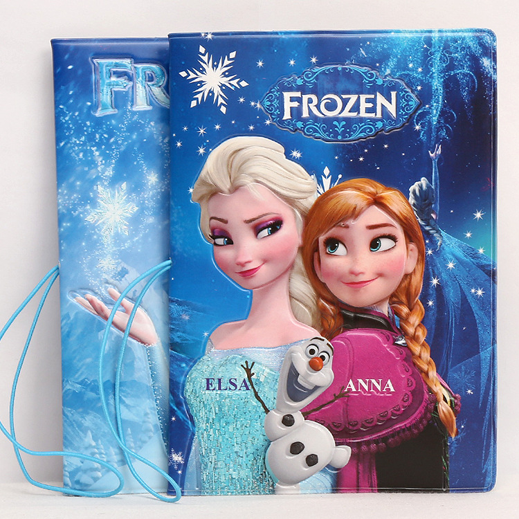 Frozen冰雪奇緣ELSA立體護照套 3D證件套 卡套護照夾 促銷禮品工廠,批發,進口,代購