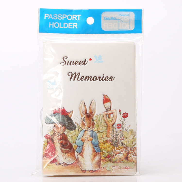 彼得兔SweetMemories 童話風護照套 短款立體護照夾 出國旅遊必備工廠,批發,進口,代購