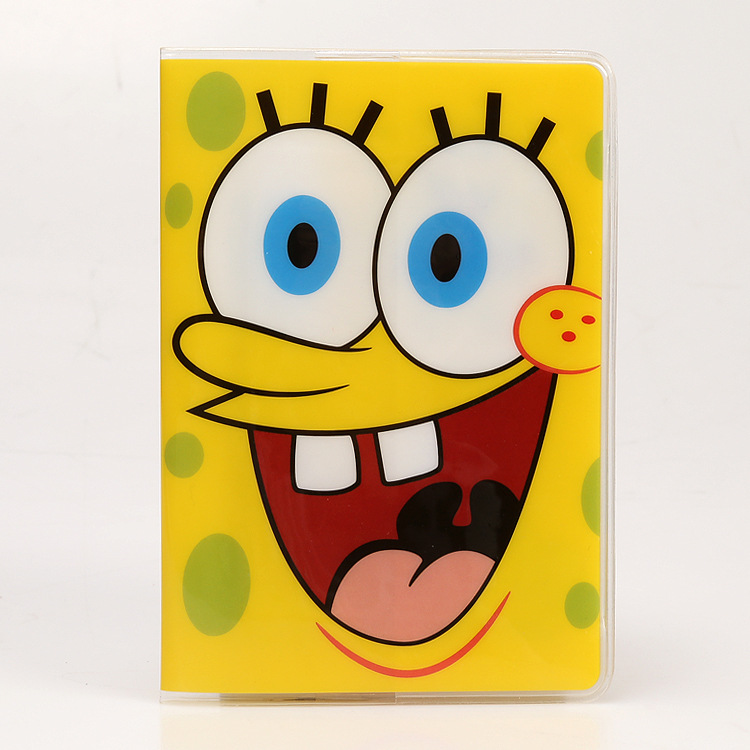 SpongeBob海綿寶寶 外貿護照套 多功能證件保護套 PVC防水證件套批發・進口・工廠・代買・代購