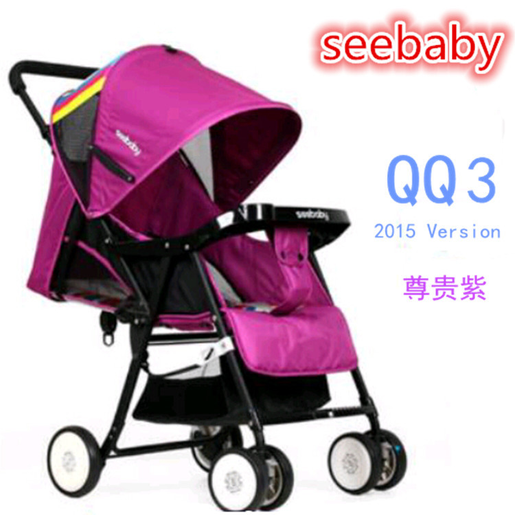 seebaby聖得貝QQ3嬰兒手推車歐式輕便可平躺避震傘車折疊童車批發・進口・工廠・代買・代購