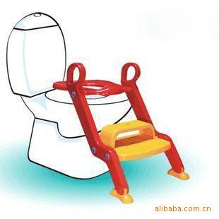 香港  兒童座便器 樓梯坐便器 坐廁椅 雙層踏板（紅）工廠,批發,進口,代購