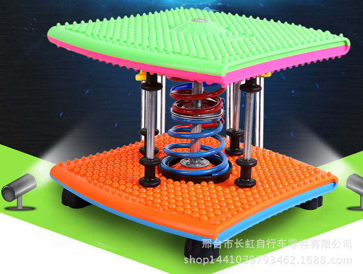 雙彈簧減肥塑身扭腰機傢用跳舞機運動器材踏步機扭扭樂扭腰盤健身批發・進口・工廠・代買・代購