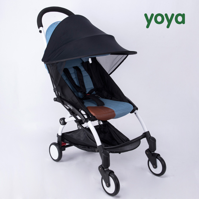 夏季yoya嬰兒推車頂蓬配件 通用型遮陽抗紫外線防水擋風傘車棚罩工廠,批發,進口,代購