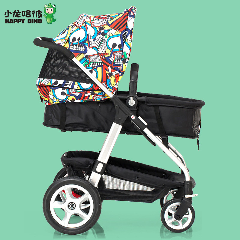 小龍哈彼嬰兒推車高景觀四輪避震折疊夏季可坐躺寶寶手推車LDC899工廠,批發,進口,代購
