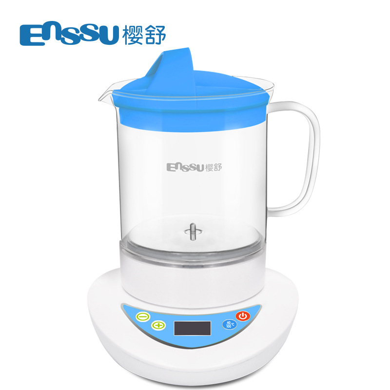 櫻舒智能恒溫調奶器 多功能玻璃熱奶器暖奶溫奶器沖奶器 ES608工廠,批發,進口,代購