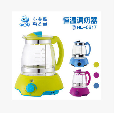 夏季大促銷 小白熊恒溫調奶器 暖奶器 嬰兒沖奶器 多功能HL0617工廠,批發,進口,代購