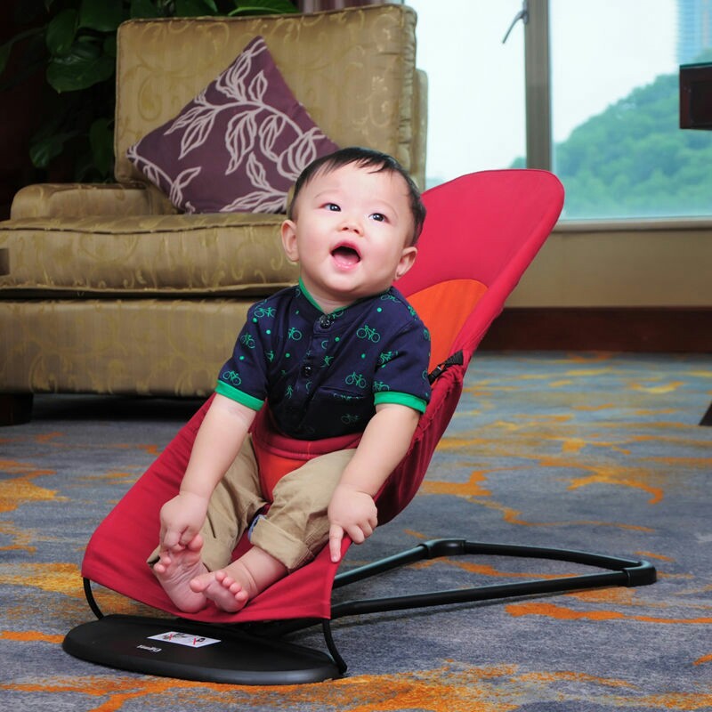 微信爆款哄睡神器寶寶自動搖搖椅安撫嬰兒多功能折疊安撫平衡搖椅工廠,批發,進口,代購