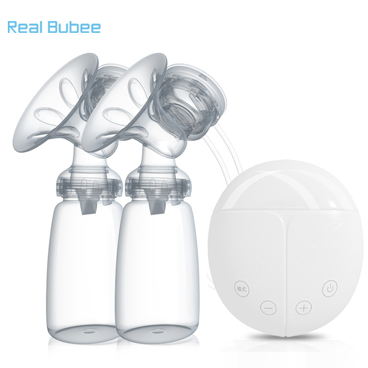 Real Bubee雙邊電動吸奶器吸乳擠奶器吸力大自動按摩產後催乳器批發・進口・工廠・代買・代購