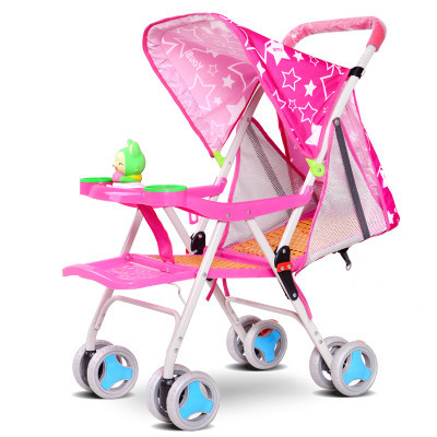 夏季嬰兒推車超輕便可坐可躺折疊避震四輪兒童手推車寶寶嬰兒傘車工廠,批發,進口,代購