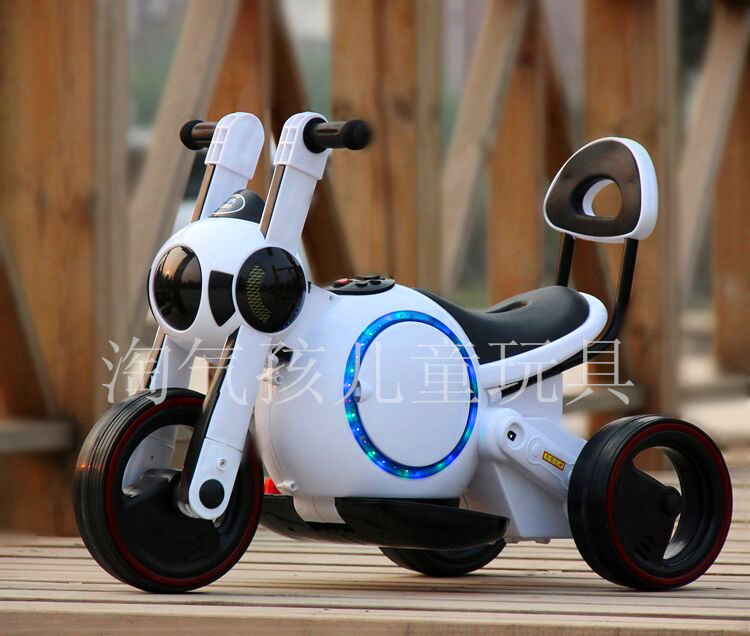 新款大號太空狗電摩托車兒童可坐電動三輪車兒童玩具車批發・進口・工廠・代買・代購