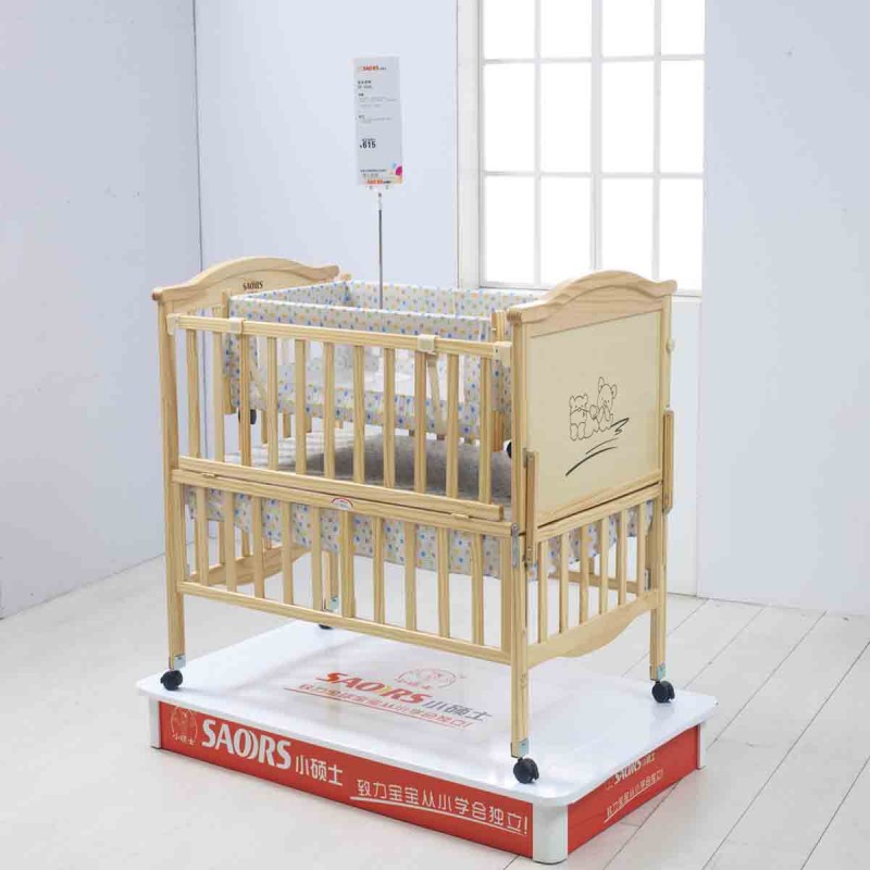 正品小碩士嬰兒床 實木 嬰兒搖籃床寶寶遊戲床 SK-331批發・進口・工廠・代買・代購