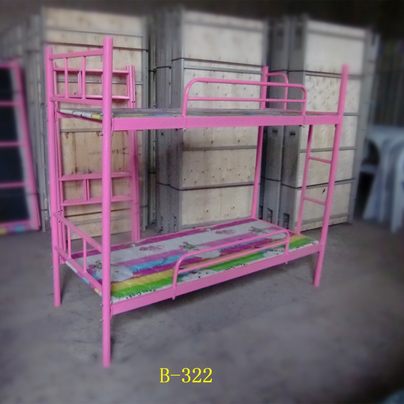 霸州市凱瑞特新款兒童床，粉色幼兒園鐵架床，兒童雙層，可定做工廠,批發,進口,代購