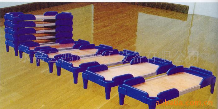 塑料木板床幼兒園睡床童床實木床高低床多人多層木製床通鋪床工廠,批發,進口,代購