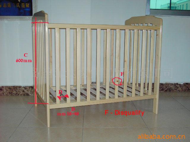 供應出口實木嬰兒床(圖)    聖元達   品質保證工廠,批發,進口,代購