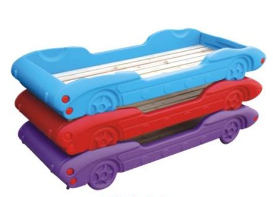 義烏康美玩具 供應最新款幼兒園 小車塑料木板床 幼兒床工廠,批發,進口,代購