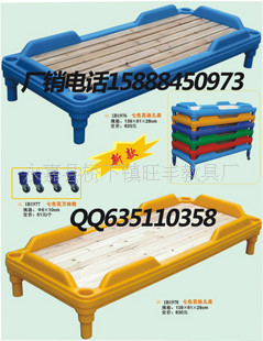 廠傢直銷 幼兒園專用床 塑料床 學生床 兒童床 午休床 幼兒園床工廠,批發,進口,代購