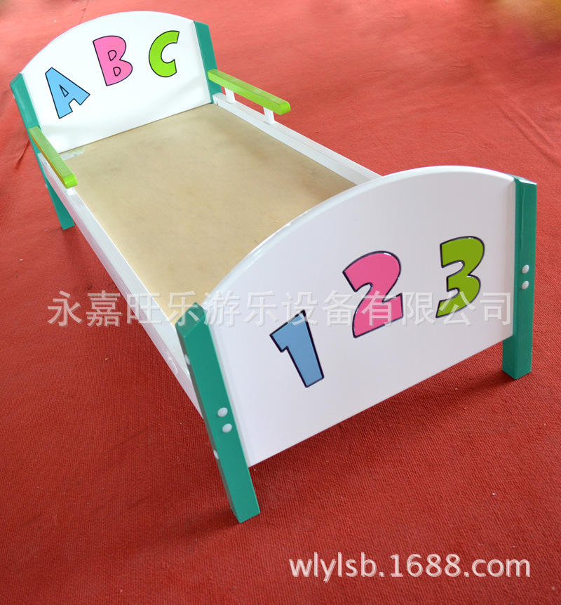 幼兒床 密度板ABC寶寶床 木製兒童床工廠,批發,進口,代購