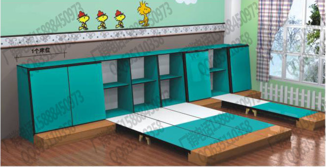 海基倫幼兒園專用床 幼兒床兒童專用床 櫥櫃兩用床 墻壁床工廠,批發,進口,代購