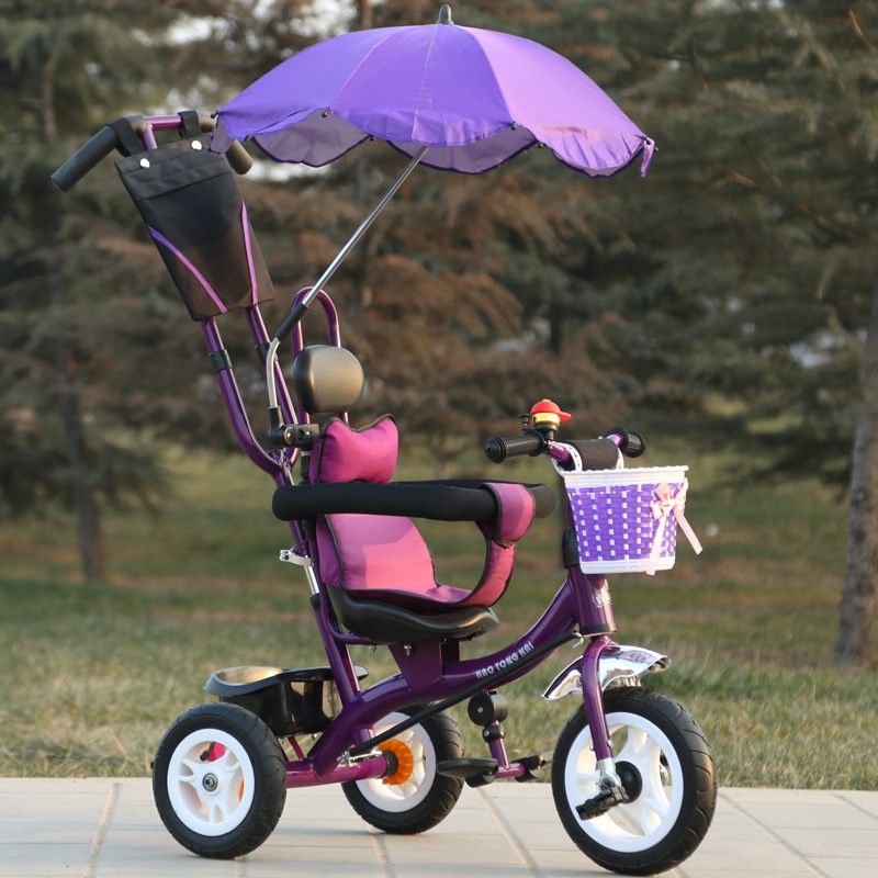 新款S彎多功能兒童三輪車寶寶腳踏車1-3歲嬰幼兒手推車小孩自行車批發・進口・工廠・代買・代購