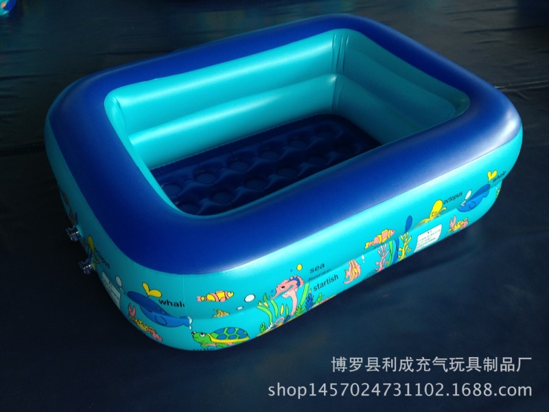 充氣遊泳池 兒童戲水池 傢庭便捷水池 喜洋洋 海底世界110CM熱賣批發・進口・工廠・代買・代購