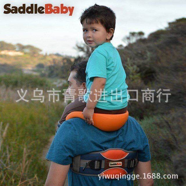 專利產品  SaddleBaby戶外兒童馬鞍肩背帶 親子戶外運動背凳工廠,批發,進口,代購