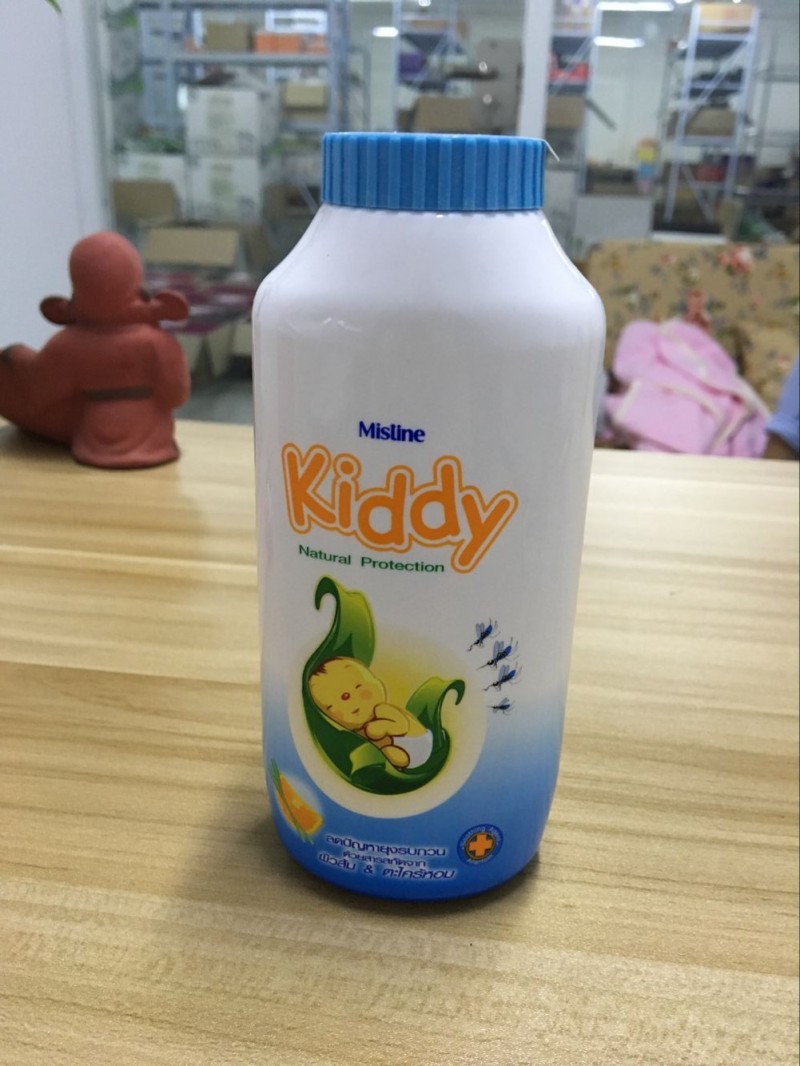 泰國Mistine兒童防蚊痱子粉 寶寶嬰兒防護玉米爽身粉 不含滑石粉工廠,批發,進口,代購