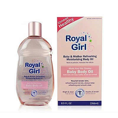 英國進口Royalgirl皇傢女孩寶貝媽媽清爽保濕潤膚油266ml一件代發批發・進口・工廠・代買・代購