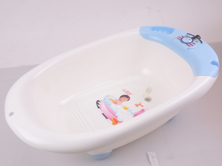 熱銷推薦彩色卡通加厚嬰兒塑料浴盆 音樂兒童洗澡浴盆851批發・進口・工廠・代買・代購