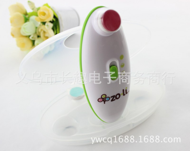 ZoLi Buzz B嬰兒指甲修剪器電動指甲剪專用指甲磨鉗剪磨甲器工廠,批發,進口,代購