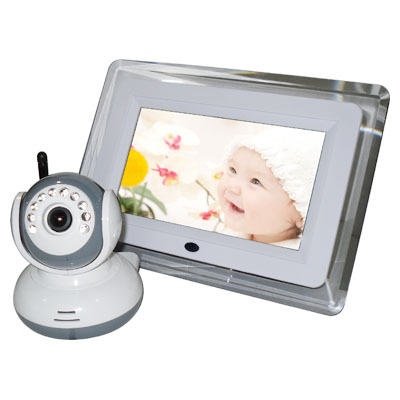 2.4G 7寸數字嬰兒監視器 無線嬰兒看護器 Baby monitor 雙向對講批發・進口・工廠・代買・代購
